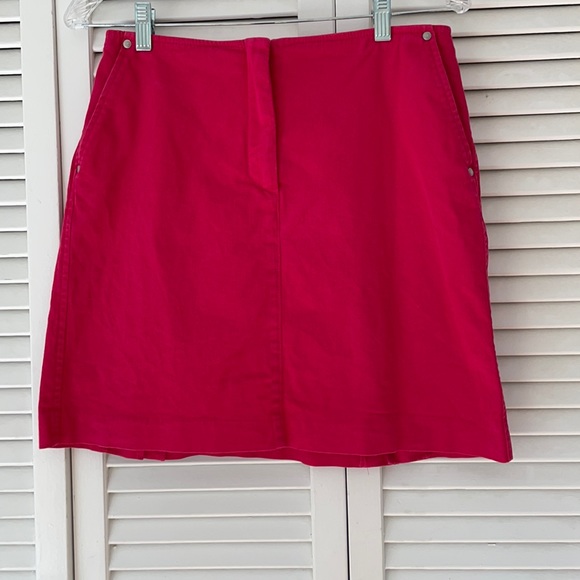 Versace Sretch Denim red skirt - Italian size 44 - Picture 1 of 8